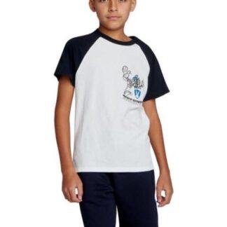 PLAYERA BUGS BUNNY BLANCO/NEGRO LOONEY TUNES
