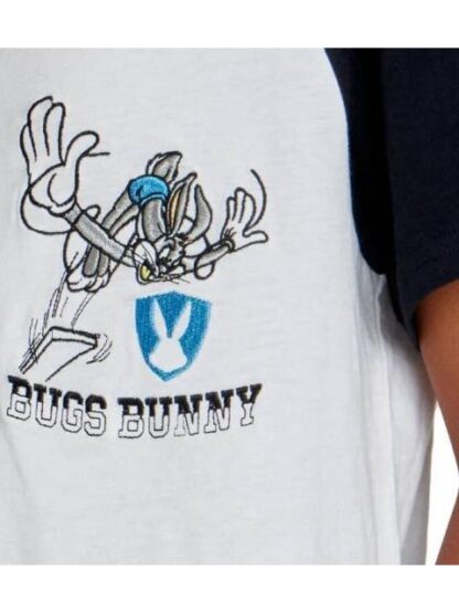 PLAYERA BUGS BUNNY BLANCO/NEGRO LOONEY TUNES - Image 6