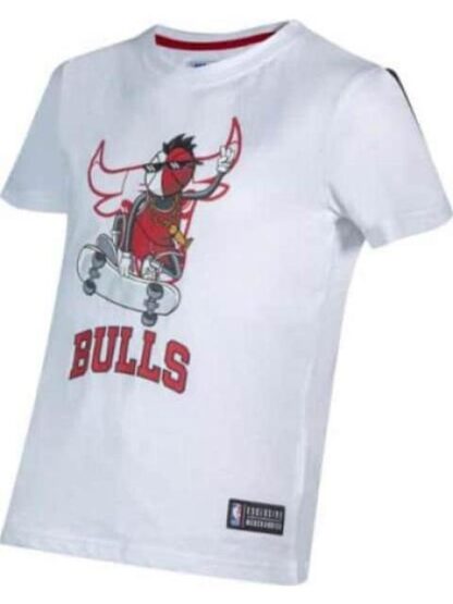 PLAYERA BULLS BLANCO NBA