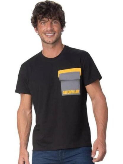 PLAYERA CAT NEGRO CATERPILLAR