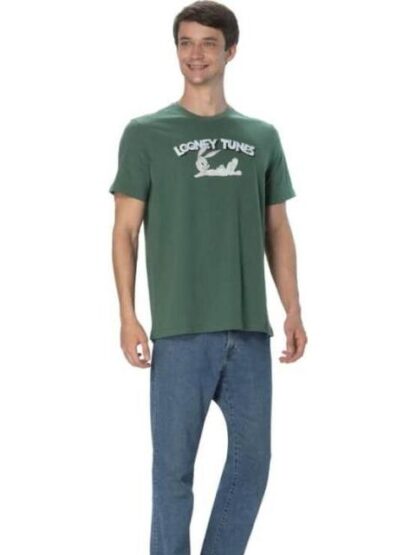 PLAYERA CHILL BUNNY VERDE K-SWISS - Image 3