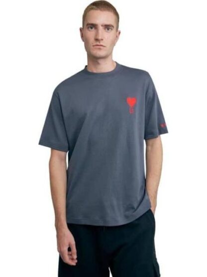 PLAYERA CORAZON POKER GRIS HARD SODA