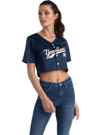 PLAYERA CROP NEW YORK YANKEES AZUL MLB - Image 6