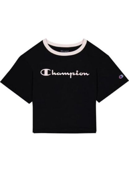 PLAYERA CROP W NEGRO CHAMPION - Image 3