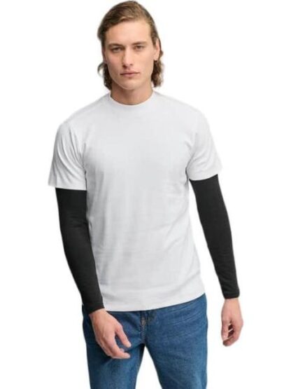 PLAYERA CUELLO REDONDO BLANCO NEXT CO