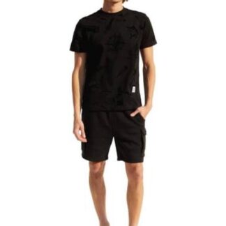 PLAYERA CUELLO REDONDO NEGRO HARD SODA