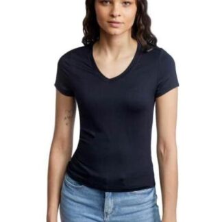 PLAYERA CUELLO V NEGRO HOLLY LAND