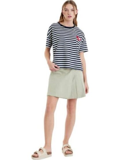 PLAYERA DAMA AZUL MARINO PEANUTS