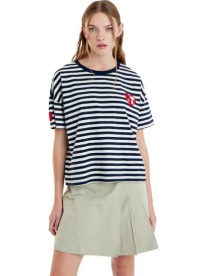 PLAYERA DAMA AZUL MARINO PEANUTS - Image 3