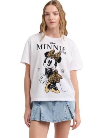 PLAYERA DAMA BLANCO MINNIE MOUSE - Image 2