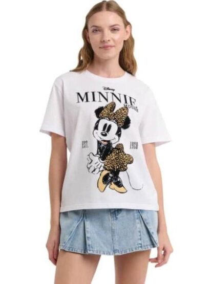 PLAYERA DAMA BLANCO MINNIE MOUSE - Image 3