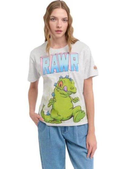 PLAYERA DAMA GRIS RUGRATS - Image 3