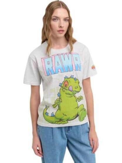 PLAYERA DAMA GRIS RUGRATS - Image 4