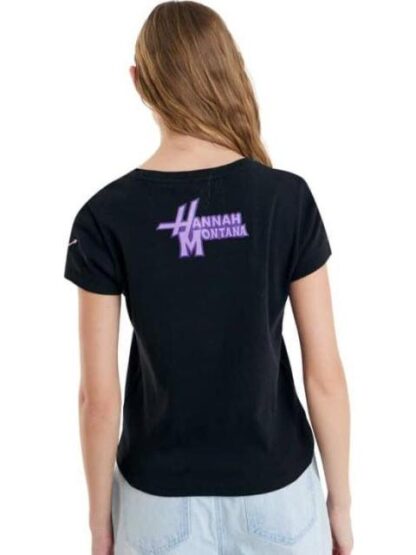 PLAYERA DAMA NEGRO HANNAH MONTANA - Image 3