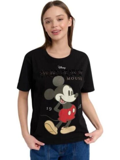 PLAYERA DAMA NEGRO MICKEY MOUSE - Image 3