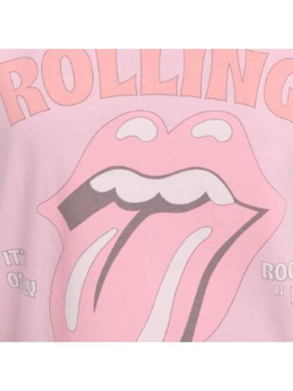 PLAYERA DAMA ROSA THE ROLLING STONES - Image 6
