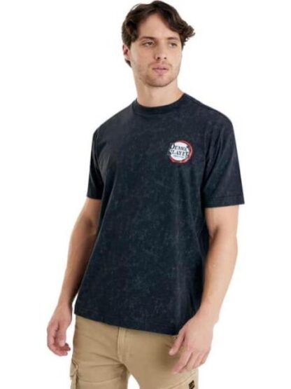 PLAYERA DEMON SLAYER GRIS DEMON SLAYER - Image 4