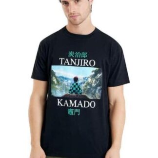 PLAYERA DEMON SLAYER NEGRO DEMON SLAYER