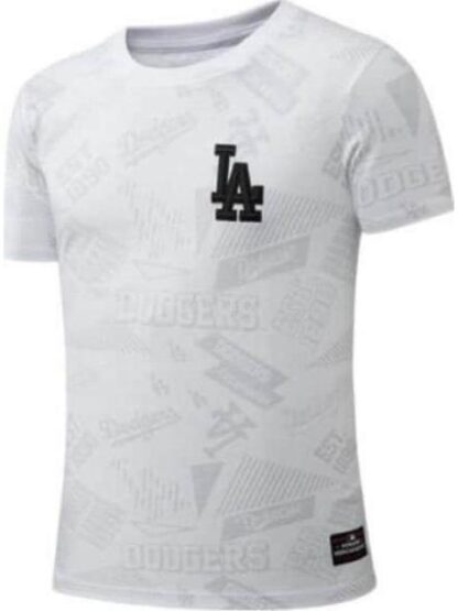 PLAYERA DODGERS BLANCO MLB