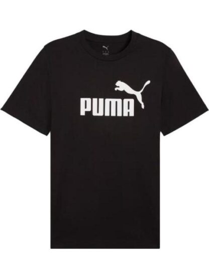 PLAYERA ESS LOGO BLANCO/NEGRO PUMA
