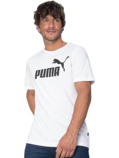 PLAYERA ESS LOGO BLANCO/NEGRO PUMA - Image 4