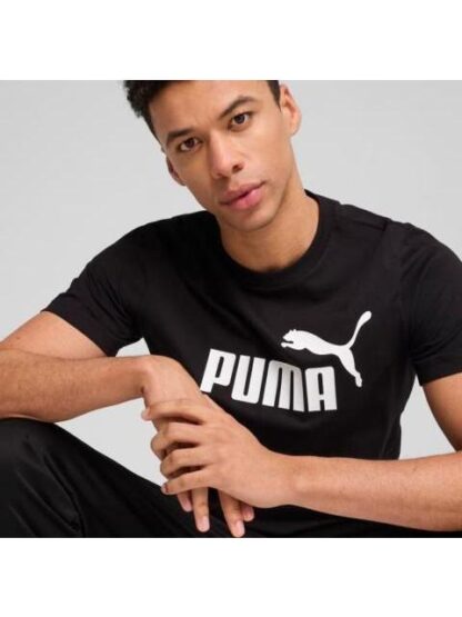 PLAYERA ESS LOGO BLANCO/NEGRO PUMA - Image 4