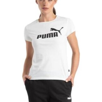 PLAYERA ESS LOGO BLANCO PUMA