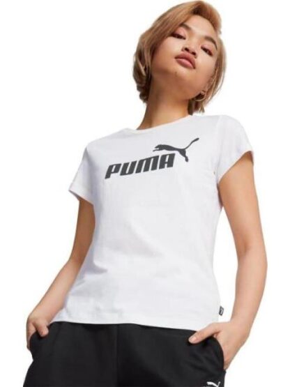 PLAYERA ESS LOGO BLANCO PUMA