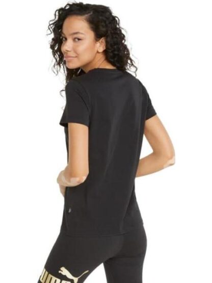 PLAYERA ESS METALLIC LOGO TEE NEGRO PUMA - Image 5