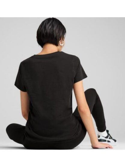PLAYERA ESS METALLIC TEE NEGRO PUMA - Image 4