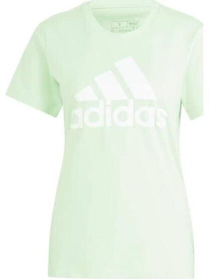 PLAYERA ESSENTIALS ESTAMPADA VERDE ADIDAS