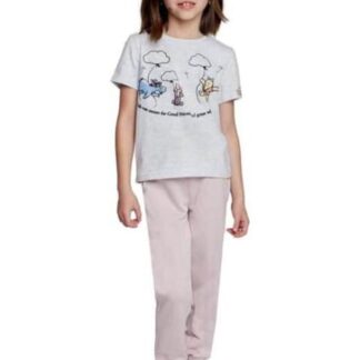 PLAYERA ESTAMPADA APLICACIONES AVENA WINNIE THE POOH