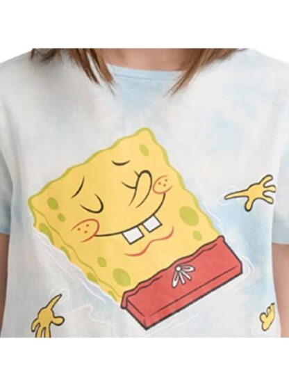 PLAYERA ESTAMPADA APLICACIONES AZUL BOB ESPONJA - Image 6