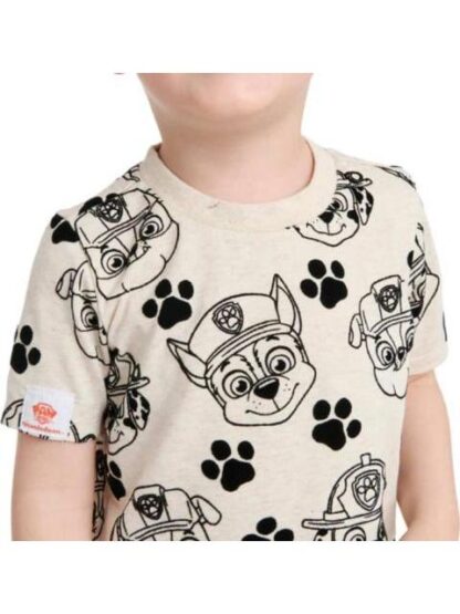 PLAYERA ESTAMPADA APLICACIONES BEIGE PAW PATROL - Image 4