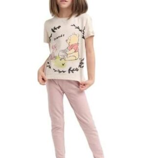 PLAYERA ESTAMPADA APLICACIONES BEIGE WINNIE THE POOH