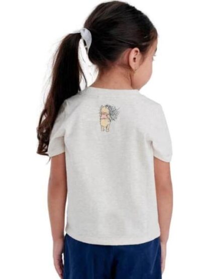 PLAYERA ESTAMPADA APLICACIONES BEIGE WINNIE THE POOH - Image 2