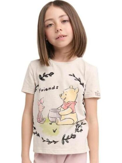 PLAYERA ESTAMPADA APLICACIONES BEIGE WINNIE THE POOH - Image 2