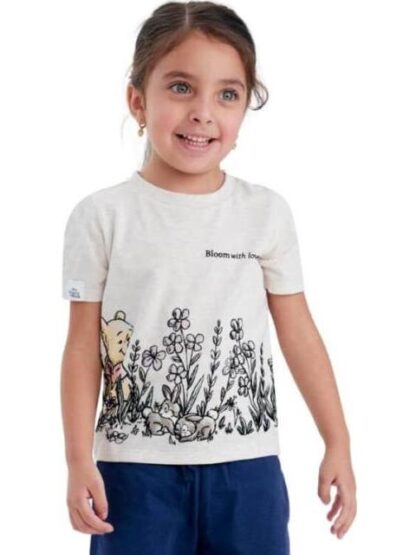 PLAYERA ESTAMPADA APLICACIONES BEIGE WINNIE THE POOH - Image 3