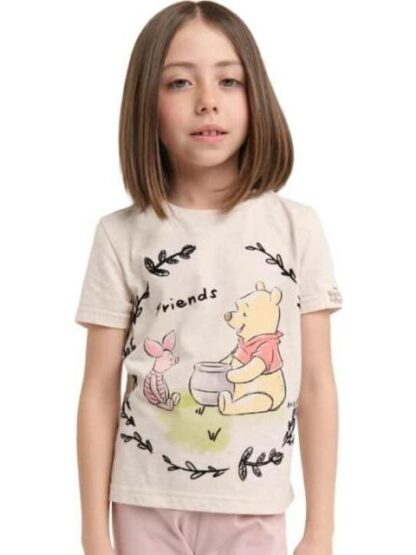 PLAYERA ESTAMPADA APLICACIONES BEIGE WINNIE THE POOH - Image 4