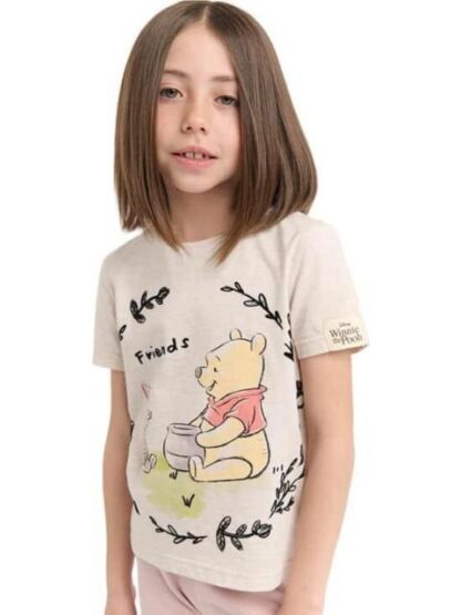 PLAYERA ESTAMPADA APLICACIONES BEIGE WINNIE THE POOH - Image 5