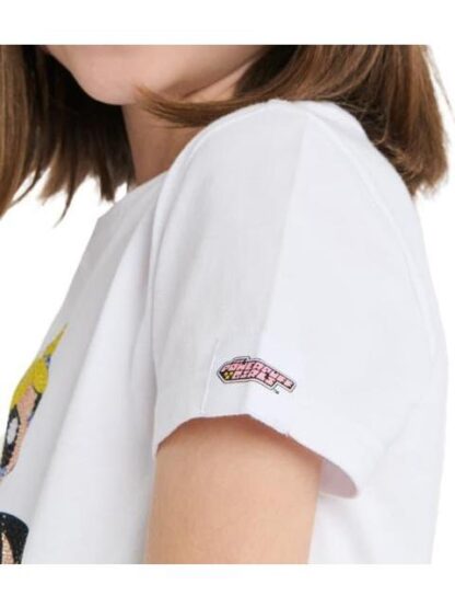 PLAYERA ESTAMPADA APLICACIONES BLANCO LAS CHICAS SUPER PODEROSAS - Image 6
