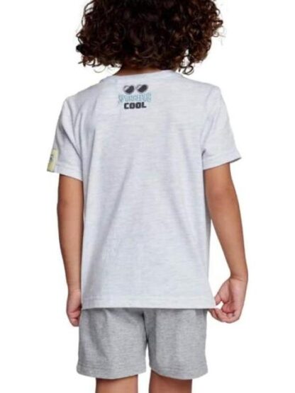 PLAYERA ESTAMPADA APLICACIONES GRIS BOB ESPONJA - Image 2