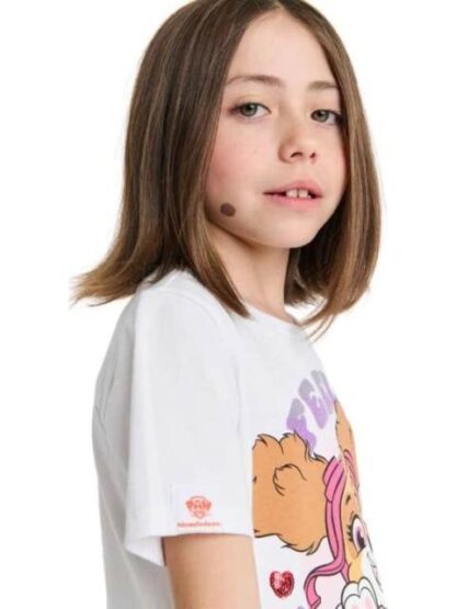 PLAYERA ESTAMPADA APLICACIONES MARFIL PAW PATROL - Image 3