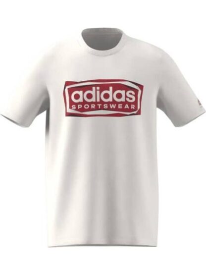 PLAYERA ESTAMPADA BLANCO ADIDAS