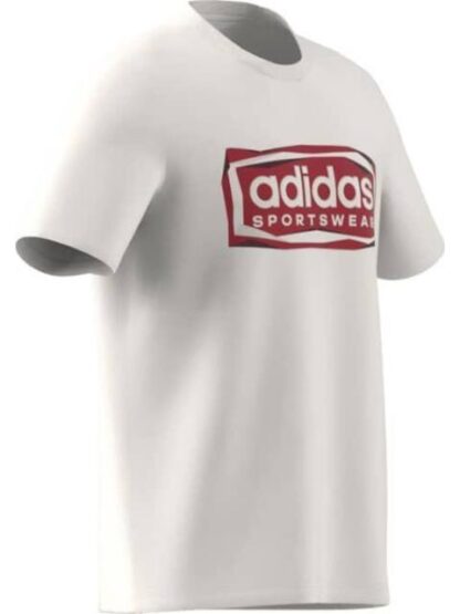 PLAYERA ESTAMPADA BLANCO ADIDAS - Image 3