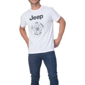 PLAYERA ESTAMPADA BLANCO JEEP