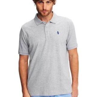 PLAYERA ESTAMPADA GRIS HPC POLO