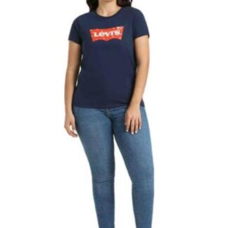 PLAYERA ESTAMPADA MANGA CORTA AZUL LEVIS STRAUSS