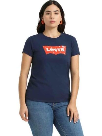 PLAYERA ESTAMPADA MANGA CORTA AZUL LEVIS STRAUSS - Image 2