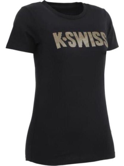 PLAYERA ESTAMPADA MANGA CORTA NEGRO K-SWISS - Image 3